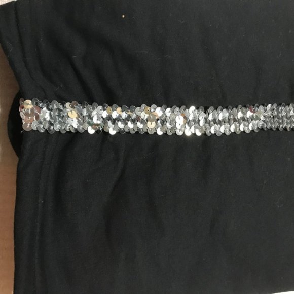 Body Wrappers dance pants sequins sides stretch Made in USA Medium - Picture 5 of 7